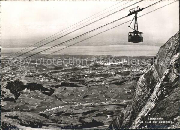 Seilbahn Säntis Bodensee
