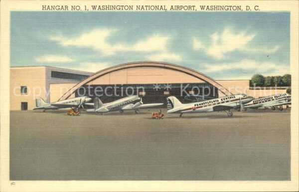 Flugzeuge Zivil Washington National Airport Hangar No.