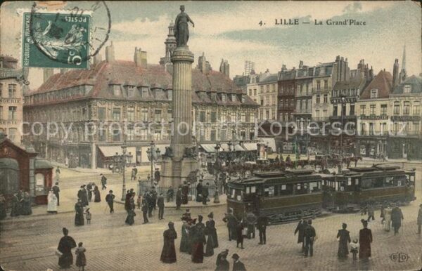 Strassenbahn Lille La Grand Place