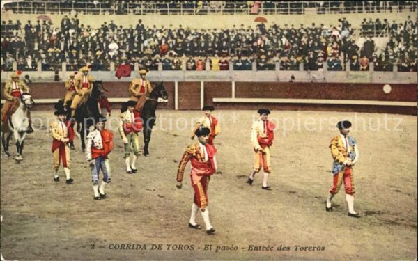 Stierkampf Corrida de Toros El paseo Torero