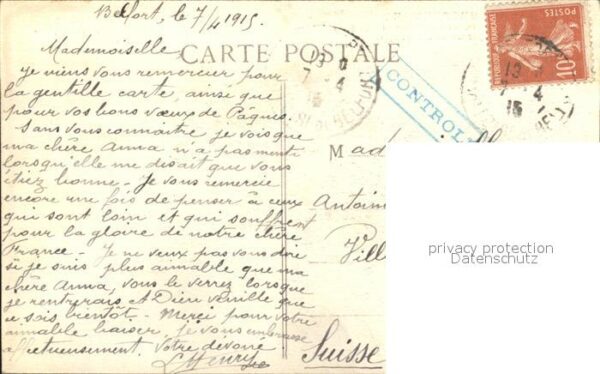Schule School Ecole Escuela Scuola-- Guerre Europeenne Soldat Haute-Alsace C – Bild 2