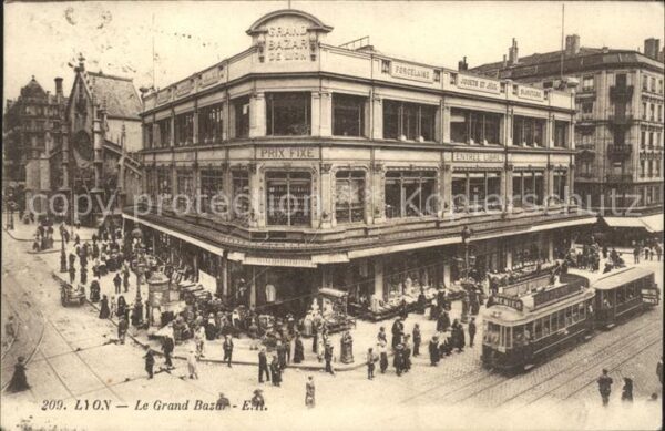 Strassenbahn Lyon Le Grand Bazar