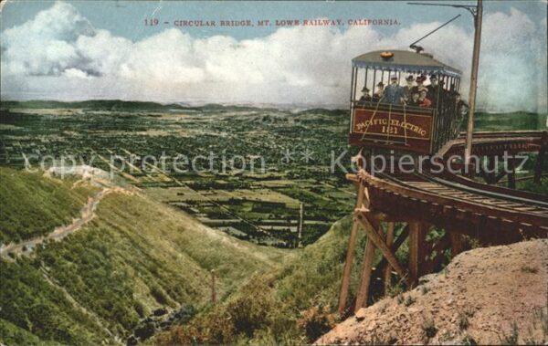 Bergbahn Circular Bridge Mt. Lowe Railway Califo
