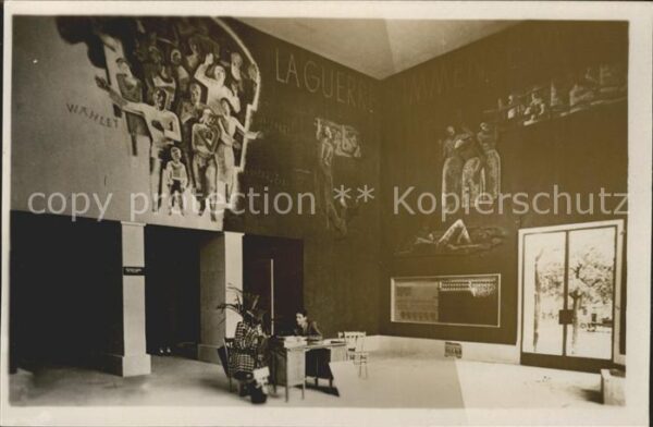 Exposition Internationale Paris 1937 Place du Trocadero The Peace Pavillon