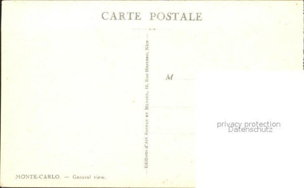 Monte-Carlo Vue generale – Bild 2