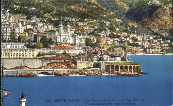 Monte-Carlo Casino et Tir aux Pigeons
