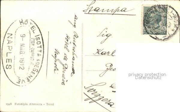 Napoli Neapel Via Mergellina Viale Elena – Bild 2