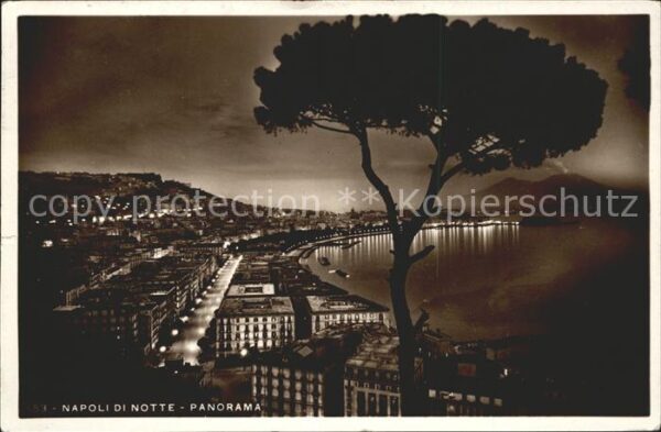 Napoli Neapel Napoli di notte