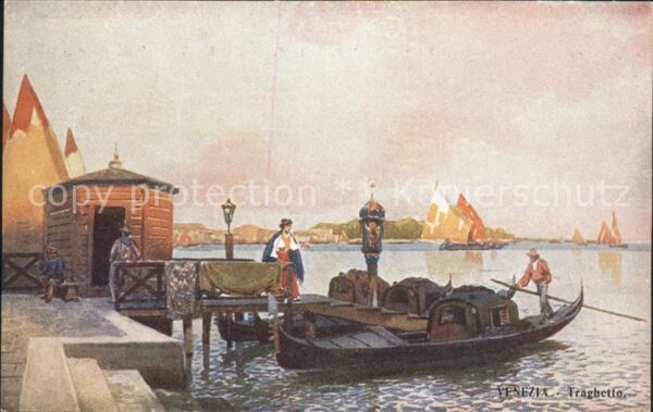 Venezia Venedig Traghetto