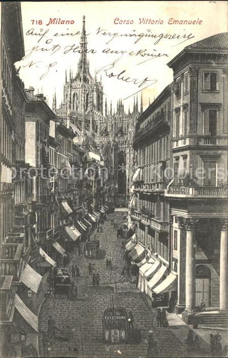 Milano Corso Vittorio Emanuele