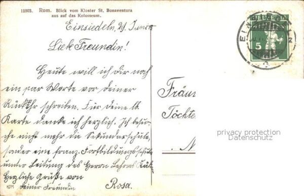 Rom Roma Kolosseum Künstlerkarte – Bild 2