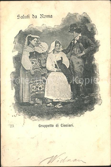 Rom Roma Grupetto di Ciociari Trachten