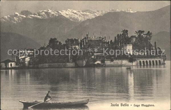Isola Bella Lago Maggiore Boot barca