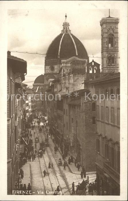 Firenze Florenz Via Cerretani