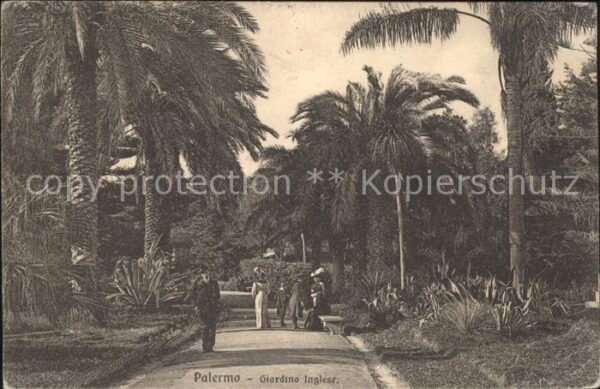 Palermo Sicilia Giardino Inglese