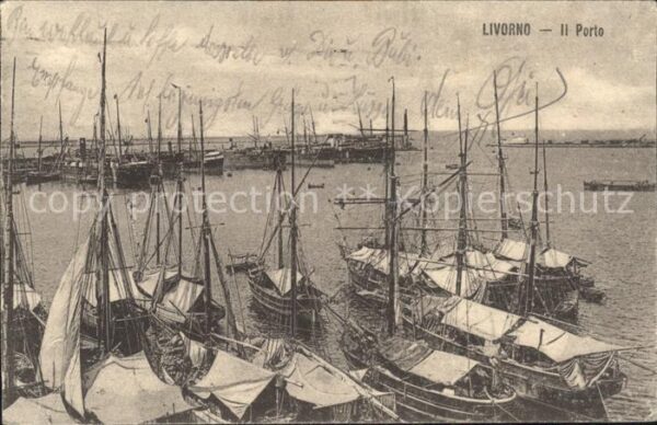 Livorno Porto Hafen Segelboote