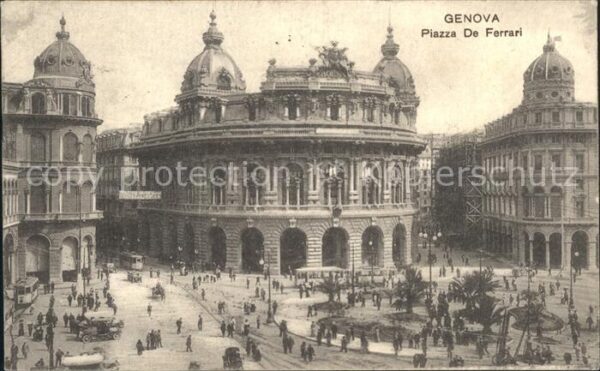 Genova Genua Liguria Piazza De Ferrari