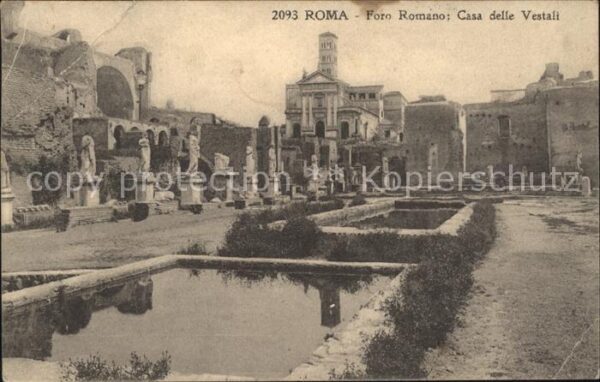 Rom Roma Foro Romano Casa delle Vestali
