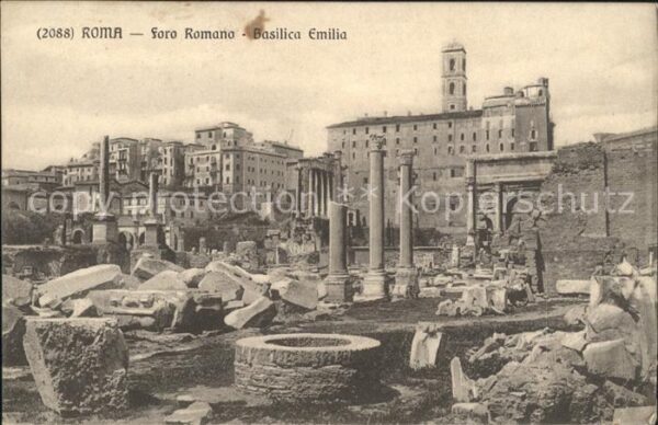 Rom Roma Foro Romano Basilica Emilia