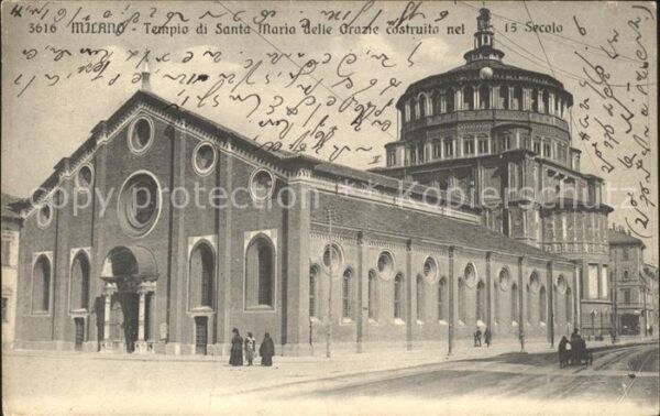 Milano Tempio Santa Maria delle Grazie