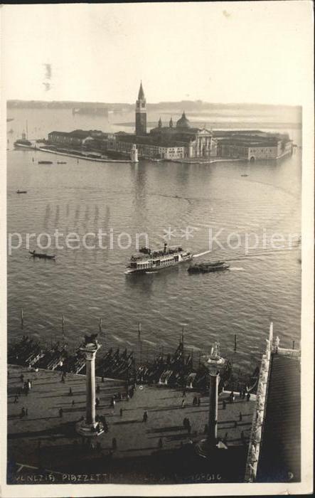 Venezia Venedig Piazzetta Isola di San Giorgio