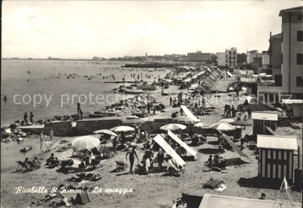 Rivabella Rimini Spiaggia Strand
