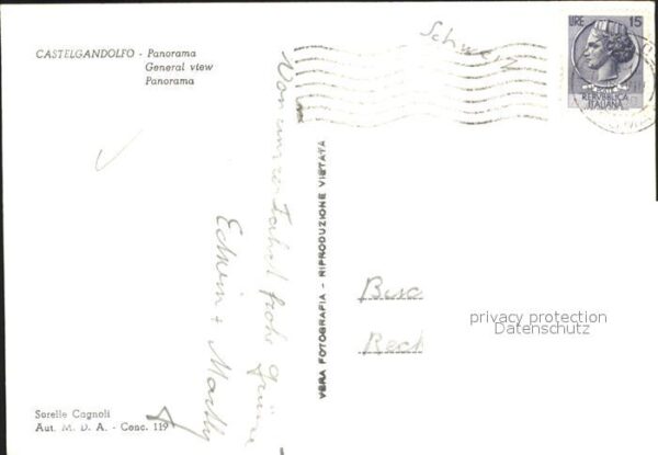 Castel Gandolfo Latium Fliegeraufnahme – Bild 2
