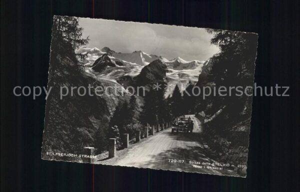 Stilfserjoch Passo dello Stelvio Strada dello Stelvio Ghiacciai