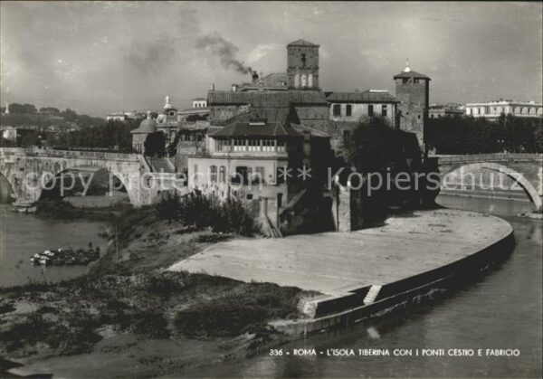 Rom Roma Isola TiberinaPonti Cestio e Fabricio