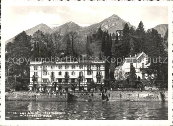 Lago di Como Cadenabbia Hotel Belle Isole
