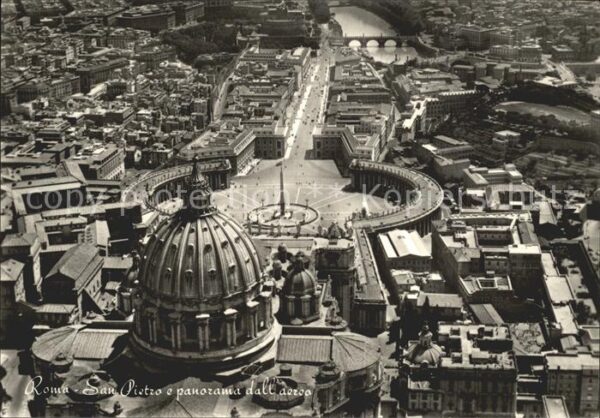 Rom Roma San Pietro Fliegeraufnahme