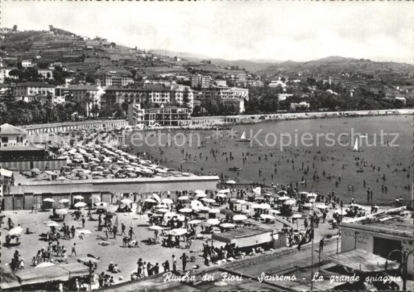 San Remo Spiaggia Strand