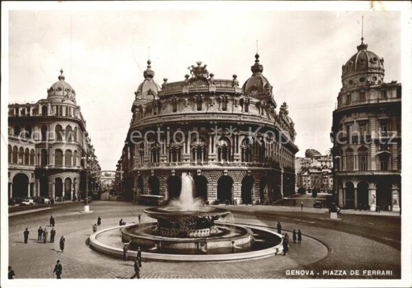 Genova Genua Liguria Piazza de Ferrari