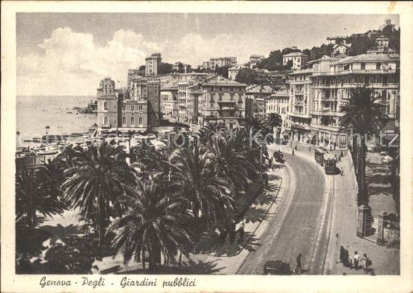 Genova Genua Liguria Pegli Giardini pubblici