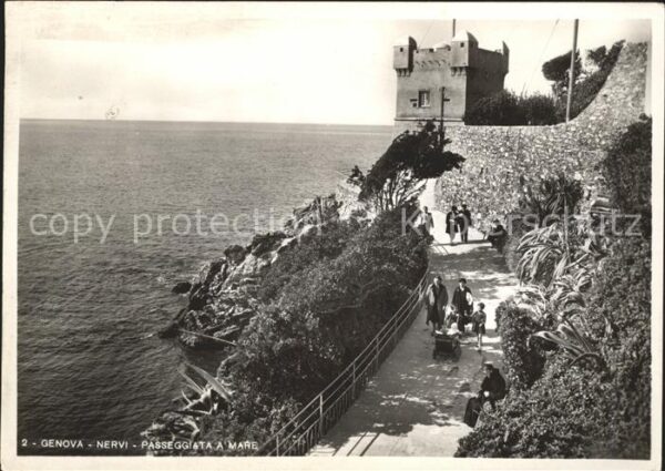 Nervi Passeggiata al mare
