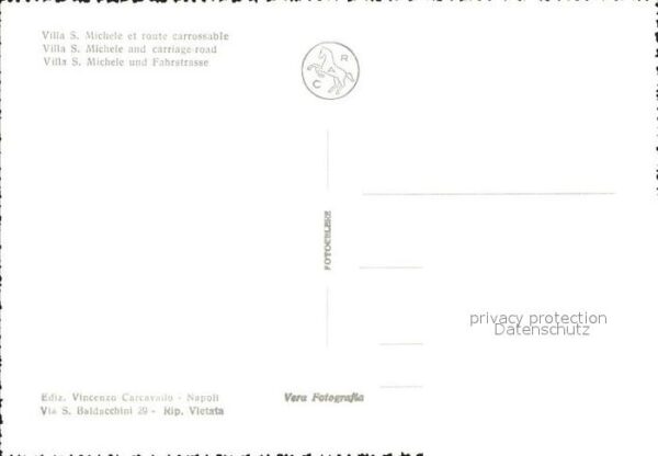 Anacapri Villa S. Michele strada rotabile – Bild 2