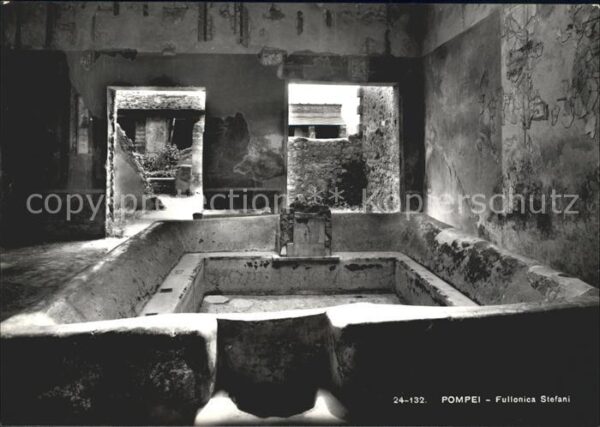 Pompei Fullonica Stefani Wäscherei