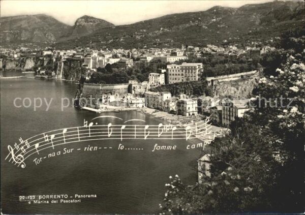 Sorrento Campania Marina dei Pescatori canzone torna a Su