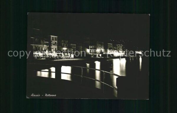 ALASSIO Savona Liguria IT Notturno