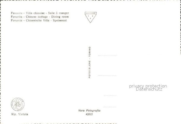 Palermo Sicilia Favorita Palazzina cinese Sala da pranz – Bild 2