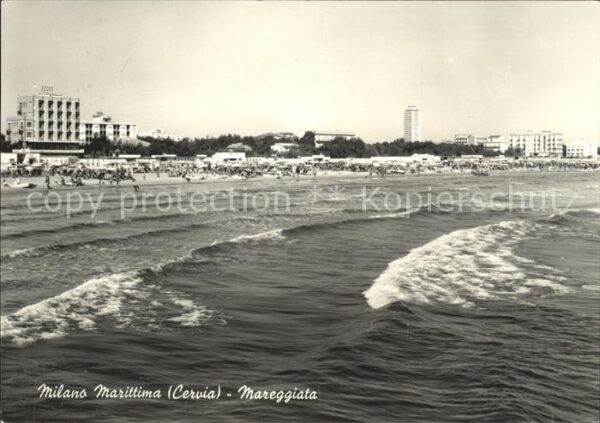 Milano Marittima Mareggiata Hohe Flut
