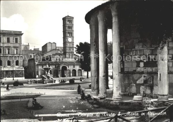 Rom Roma Tempio di Vesta S. Maria in Sosmedin