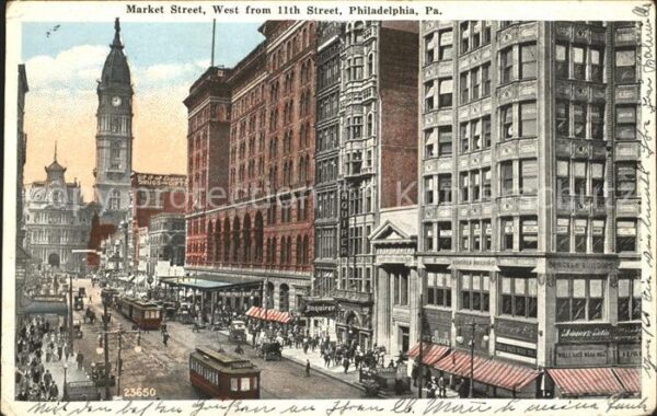Philadelphia Pennsylvania Market Street