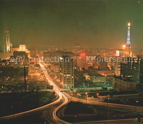 Los Angeles California Center of Downtown view from Union Oil
