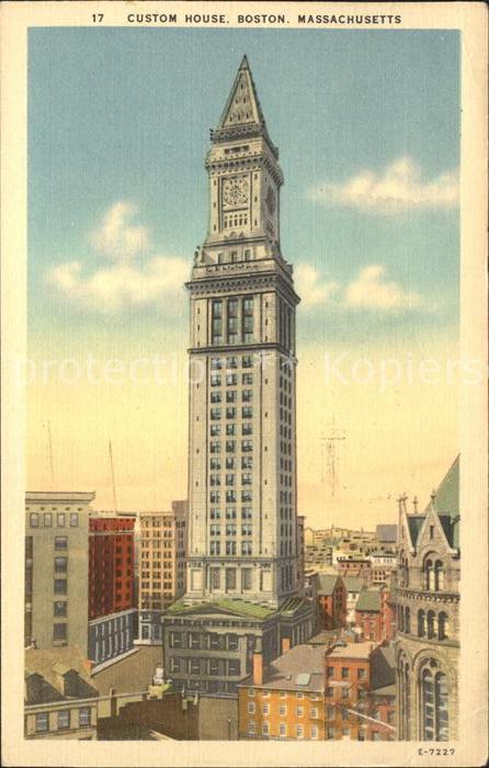 Boston Massachusetts Custom House