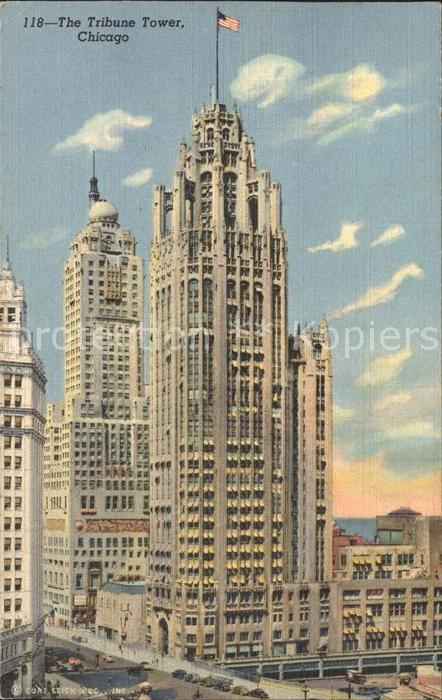 Chicago Illinois Tribune Tower