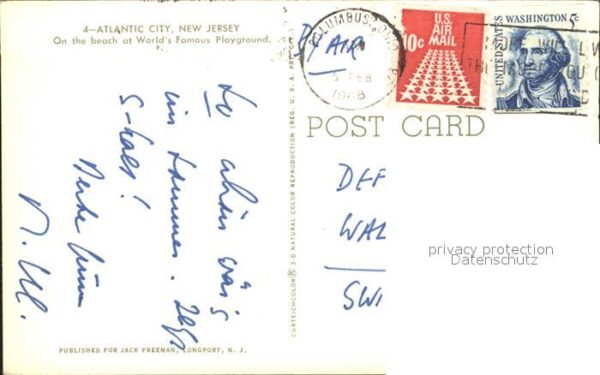 Atlantic City New Jersey Beach – Bild 2