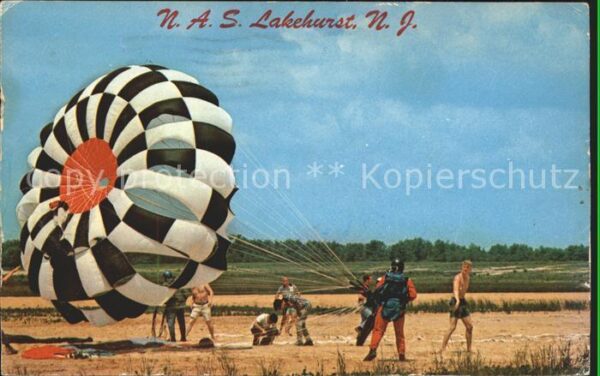 Lakehurst Jump Center N.A.S. Center Fallschirmspr