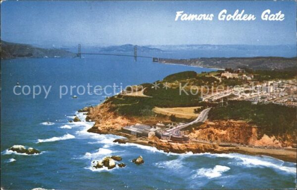 San Francisco California Veterans Adm Hospital Seal Rocks Golden