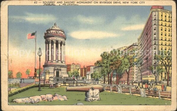 New York City Soldiers und Sailors Monument on Rivers